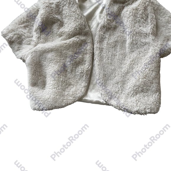 Kid's Coat Brand Knitwork, Size 12, Color White, Preloved in Excellent Condtion - Picture 1 of 5